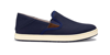 Picture of Olukai Men’s Kahu Slip-On - Trench Blue/ Off White