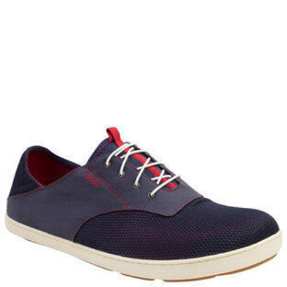 Picture of Olukai Men’s Nohea Moku - Trench Blue/ Deep Red