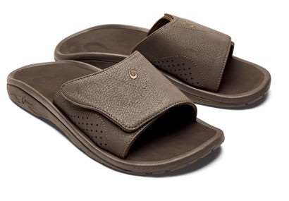 Picture of Olukai Mens Nalu Slide - Dark Java