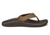 Picture of Olukai Men’s Ohana - Black - Tan/ Dark Java