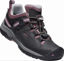 Picture of Keen Kids  Targhee Low WP -  Raven/ Tulipwood