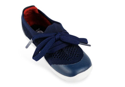 Picture of Bobux  I-Walk Play Knit - Navy/ Red